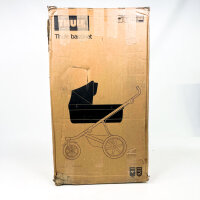 Thule Bassinet 2024, schwarz, Babywanne, kompatibel mit Thule Kinderwagen, komfortabel, modernes Design