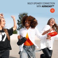 JBL Charge 6 Bluetooth-Lautsprecher, 28h Akku, IP68 wasserdicht/staubdicht, stoßfest, AI Sound Boost, Auracast, schwarz
