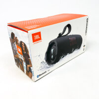 JBL Charge 6 Bluetooth-Lautsprecher, 28h Akku, IP68 wasserdicht/staubdicht, stoßfest, AI Sound Boost, Auracast, schwarz