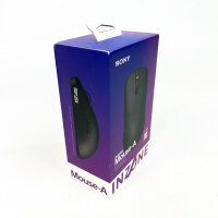 Sony INZONE Mouse-A, kabellose Gaming-Maus, 48,4g, 8000Hz, 30K DPI, optische Switches, 90h Akku, USB-C, Fnatic Design, FPS Esports, schwarz