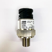 Atlas Copco JUMO MIDAS pressure sensor 401001, -1 to 17 bar abs., max 30 Nm, model 0536088601025360012