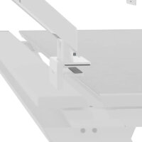 Secretlab Magnus M-MONARM2-WHT Dual-Monitorarm, höhenverstellbare Monitorhalterung für 2 Monitore, Pure White, integriertes Kabelmanagement