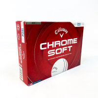 Callaway Chrome Soft 2026 Triple Track Golf Balls, 12 pieces, precise alignment, soft feel, high ball speed