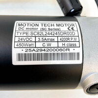 Motion Tech SC82L244245DR00D DC Motor, 24V, 450W, 4200 U/min, 3.5A, CW, H-Klasse, SC Serie