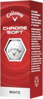 Callaway Chrome Soft 2026 Golf Balls, 12 pieces, soft feel, high ball speed, precise control
