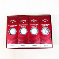 Callaway Chrome Soft 2026 Golf Balls, 12 pieces, soft feel, high ball speed, precise control