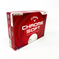 Callaway Chrome Soft 2026 Golf Balls, 12 pieces, soft feel, high ball speed, precise control