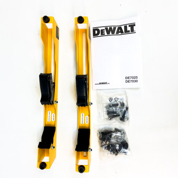 DeWalt DE7025-XJ machine mounting kit, compatible with DE7023, robust accessories for workbench and saw, easy assembly