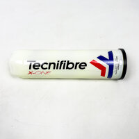 Tecnifibre X-ONE Tennisbälle, Premium-Qualität, 1 Dose à 4 Stück, langlebig, für Turnier- und Clubspieler