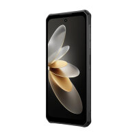 FOSSIBOT F114 Smartphone, 128GB, 4GB RAM, 6,67" HD IPS, 5000mAh, IP68, Android 15, Octa-Core, 50MP, Dual-SIM, NFC, GPS, Schwarz