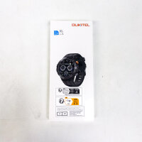 OUKITEL BT15 Smartwatch, 1.52" Display, 410mAh, 360x360, Fitness Tracker, Heart Rate, Sleep Monitor, Bluetooth, Da Fit App
