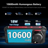 FOSSiBOT F101 P Smartphone, 4GB/64GB, 10.600mAh Akku,...