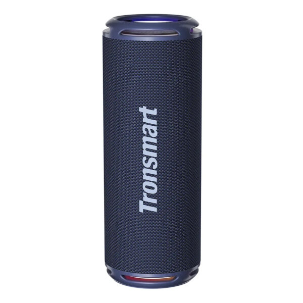 Tronsmart T7 Lite Bluetooth Lautsprecher, 24W, Dual-Treiber, IPX7 wasserdicht, 24h Akku, LED-Licht, Marineblau
