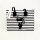 Karl Lagerfeld IKON Nylon Stripes Shopper-Tasche, Modell A2W30176, Tote Bag, 37x29x12 cm, gestreiftes Design