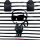 Karl Lagerfeld IKON Nylon Stripes Shopper-Tasche, Modell A2W30176, Tote Bag, 37x29x12 cm, gestreiftes Design