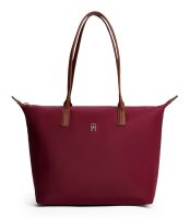 TOMMY HILFIGER Popette Tote Bag, Handtasche, Deep Rouge,...