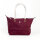 TOMMY HILFIGER Popette Tote Bag, Handtasche, Deep Rouge, 31x28x12 cm, geräumig, elegantes Design