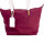 TOMMY HILFIGER Popette Tote Bag, Handtasche, Deep Rouge, 31x28x12 cm, geräumig, elegantes Design