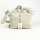 ÖLEND Ona Soft Bag, Rucksack-Tasche, Baumwolle, gestreift, 32x42x14 cm, Cotton Lime Stripe