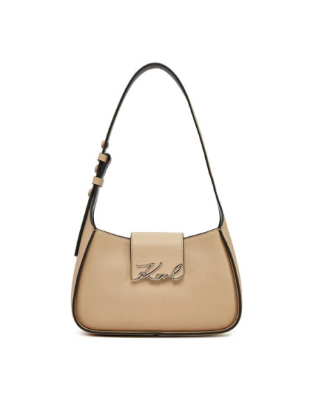 Karl Lagerfeld K/Signature Schultertasche, Modell ATW 30149 SM, 25x24x8 cm, elegantes Design, Logo-Detail, verstellbarer Riemen