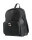Karl Lagerfeld IKON Pebble MD Rucksack, 38x30x12 cm, Schwarz, Modell A1W30497, eleganter City-Rucksack mit Reißverschluss und Logo-Detail