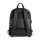 Karl Lagerfeld IKON Pebble MD Rucksack, 38x30x12 cm, Schwarz, Modell A1W30497, eleganter City-Rucksack mit Reißverschluss und Logo-Detail