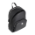 Karl Lagerfeld IKON Pebble MD Rucksack, 38x30x12 cm, Schwarz, Modell A1W30497, eleganter City-Rucksack mit Reißverschluss und Logo-Detail