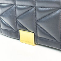 Karl Lagerfeld K/Kuilt Schultertasche, Style 246W3091, Schwarz, 26x15x10 cm, gesteppte Optik, mittlere Größe