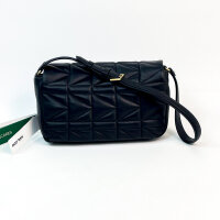 Karl Lagerfeld K/Kuilt Schultertasche, Style 246W3091, Schwarz, 26x15x10 cm, gesteppte Optik, mittlere Größe