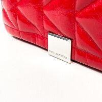 Karl Lagerfeld K/Kuilt Schultertasche, Modell A1W30394, rot, 17x26x7 cm, Stepp-Design, eleganter Look