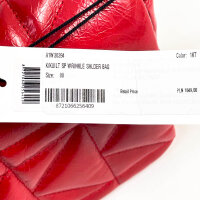 Karl Lagerfeld K/Kuilt Schultertasche, Modell A1W30394, rot, 17x26x7 cm, Stepp-Design, eleganter Look