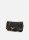 Zadig & Voltaire Rock Bag LWBA00001, leather handbag, grained leather, black and gold, 15x28x2 cm
