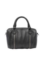 Zadig & Voltaire LWBA00012 XS Sunny Bag, grained leather, black, shoulder bag, detachable strap