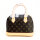Louis Vuitton Alma BB M46990, Handtasche, Monogram Canvas, 23,5×17,5×11,5 cm, goldfarbene Details, abnehmbarer Schulterriemen