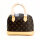 Louis Vuitton Alma BB M46990, Handtasche, Monogram Canvas, 23,5×17,5×11,5 cm, goldfarbene Details, abnehmbarer Schulterriemen