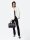 Zadig & Voltaire Sunny Medium handbag, grained leather, black, 34×23×17 cm, model LWBA00013