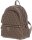 GUESS Manhattan Large Damen-Rucksack, Latte Logo, Einheitsgröße, 27,9×12×34 cm, stilvoll, geräumig, SG699433