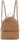 GUESS Manhattan Large Damen-Rucksack, Latte Logo, Einheitsgröße, 27,9×12×34 cm, stilvoll, geräumig, SG699433