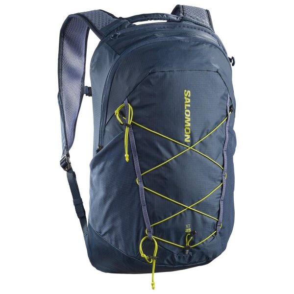Salomon XT 25 LC2857700 Backpack, 25L, Spellbound/Grisaille/Bright Chartreuse, lightweight trail running and hiking backpack