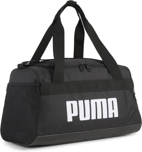 Puma Challenger XS Sporttasche 91142, 5L, Schwarz, kompakt, robust, verstellbarer Schultergurt, Reißverschluss-Hauptfach
