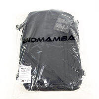 BidMamba Pro Rucksack 40x20x25 cm, 20L, Handgepäck, passend für Ryanair/Easyjet, Schwarz, USB-Anschluss, wasserabweisend