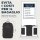 BidMamba Pro Rucksack 40x20x25 cm, 20L, Handgepäck, passend für Ryanair/Easyjet, Schwarz, USB-Anschluss, wasserabweisend
