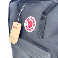 Fjällräven Kånken Backpack, 16L, Daypack, Black, Water-Repellent, Lightweight, Laptop Compartment
