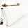 Dolce & Gabbana Devotion medium-sized bag, white, 14.5x21x3 cm, heart-shaped closure, shoulder strap, leather