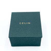 Glein Cross Birthstone Necklace October, 14K Gold, 13x8mm Pendant, 45cm Chain