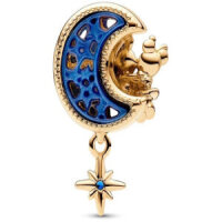 PANDORA Disney Charms 762956C01, Charm, 14K vergoldet, Unique Metal Mix, detailreiches Design
