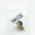 PANDORA Disney Charms 762956C01, Charm, 14K vergoldet, Unique Metal Mix, detailreiches Design