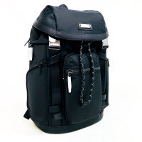 Samsonite Relyon Rucksack M, 15,6", Laptopfach, Flap-Verschluss, Schwarz, Business-Rucksack
