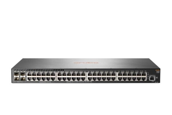 HPE Aruba 2930F JL256A Switch, 48x Gigabit Ports, 4x SFP, Layer 3, Managed, Rackmount