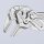 KNIPEX 86 03 400 Pliers wrench 400 mm, chrome-plated, continuously adjustable up to 68 mm, fine adjustment with push button